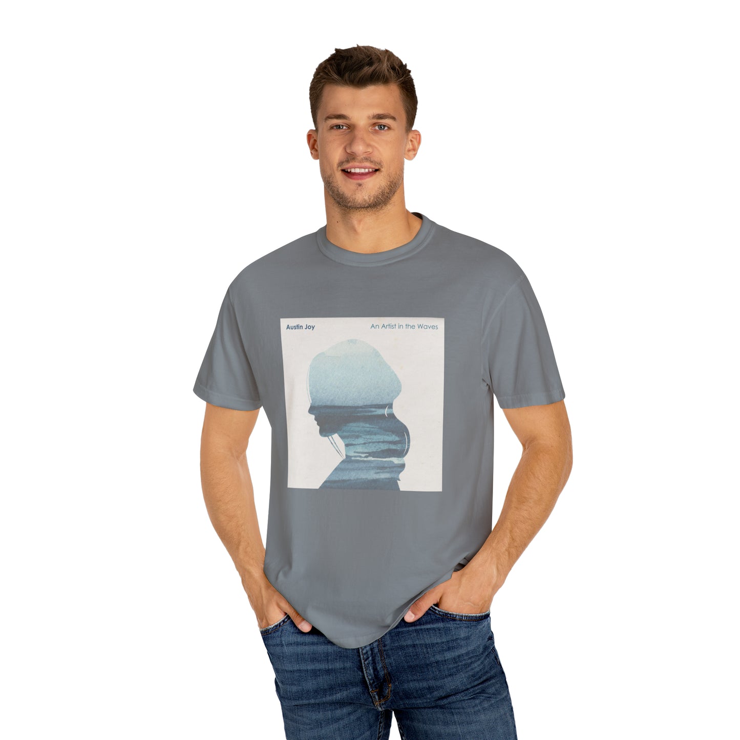 Austin Joy - An Artist in the Waves Album Cover - T-shirt