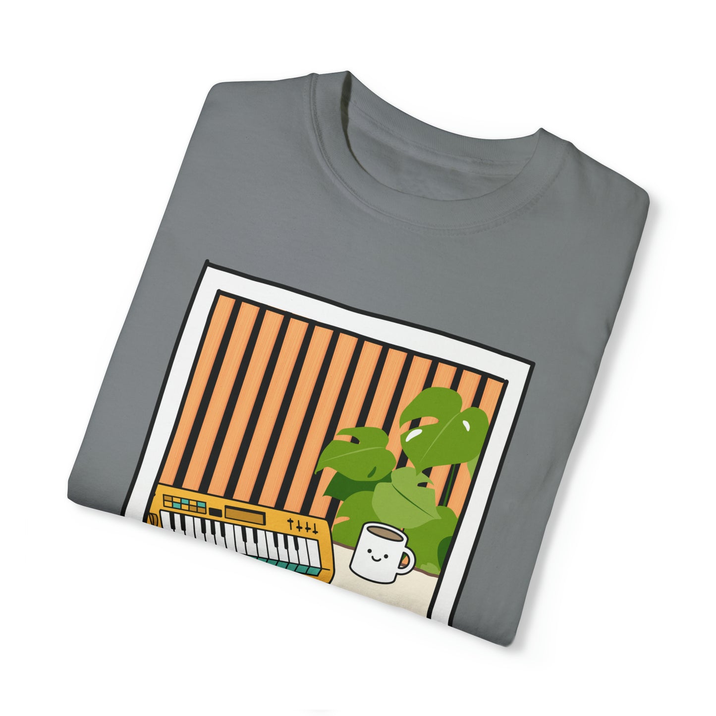 Saturday Synth Jam - Polaroid - T-shirt