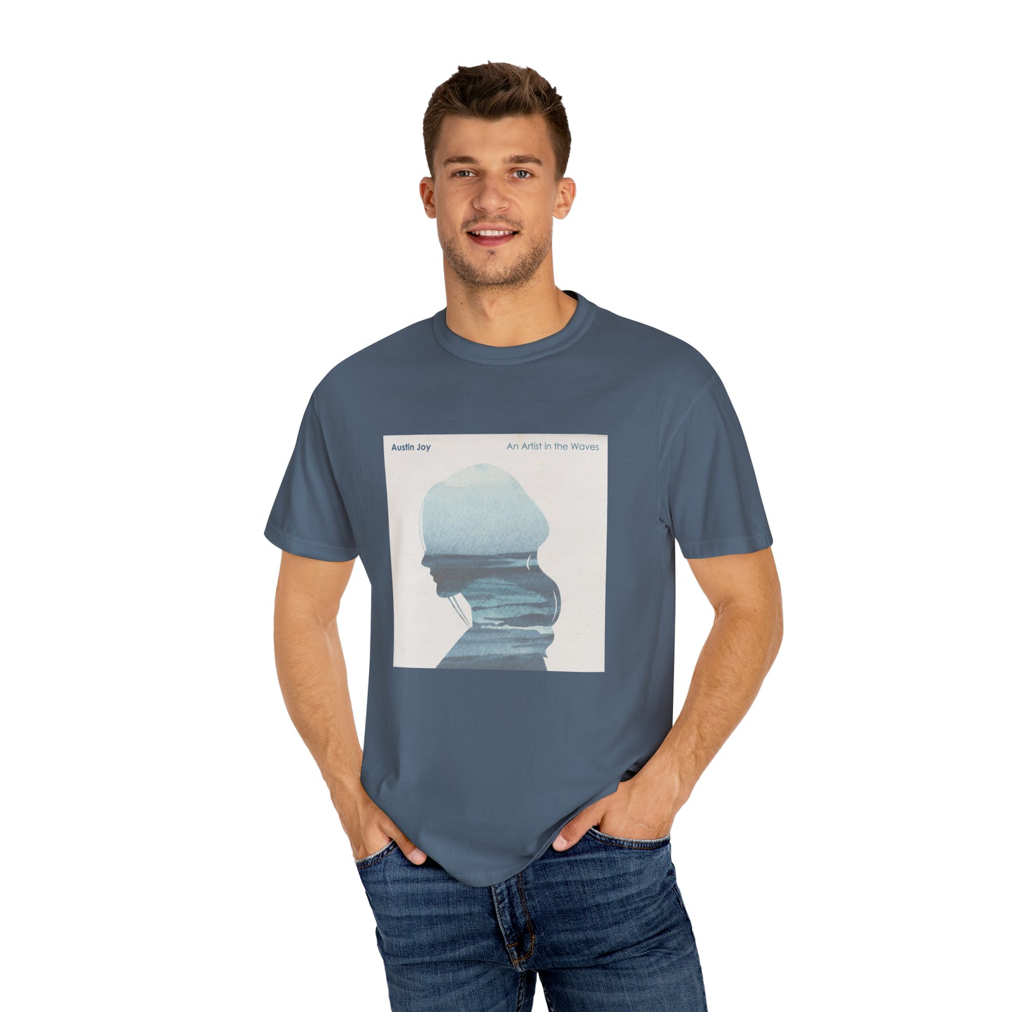 Austin Joy - An Artist in the Waves Album Cover - T-shirt