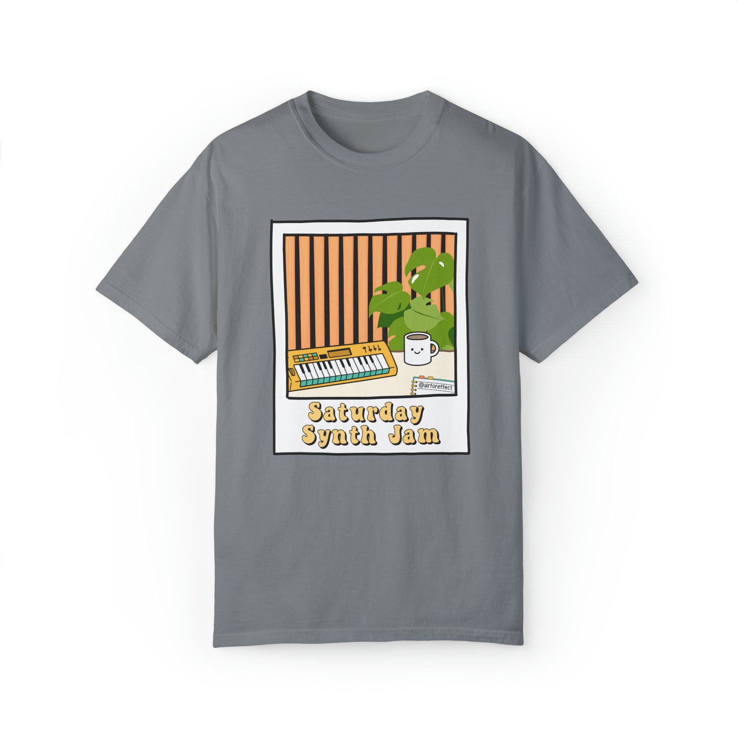 Saturday Synth Jam - Polaroid - T-shirt